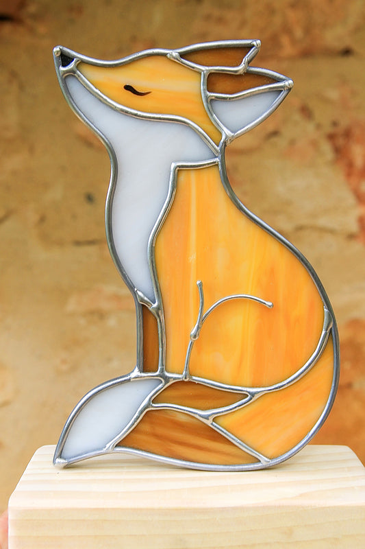 Précommande renard sur socle