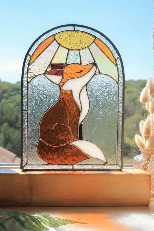 Précommande renard qui rêve au soleil