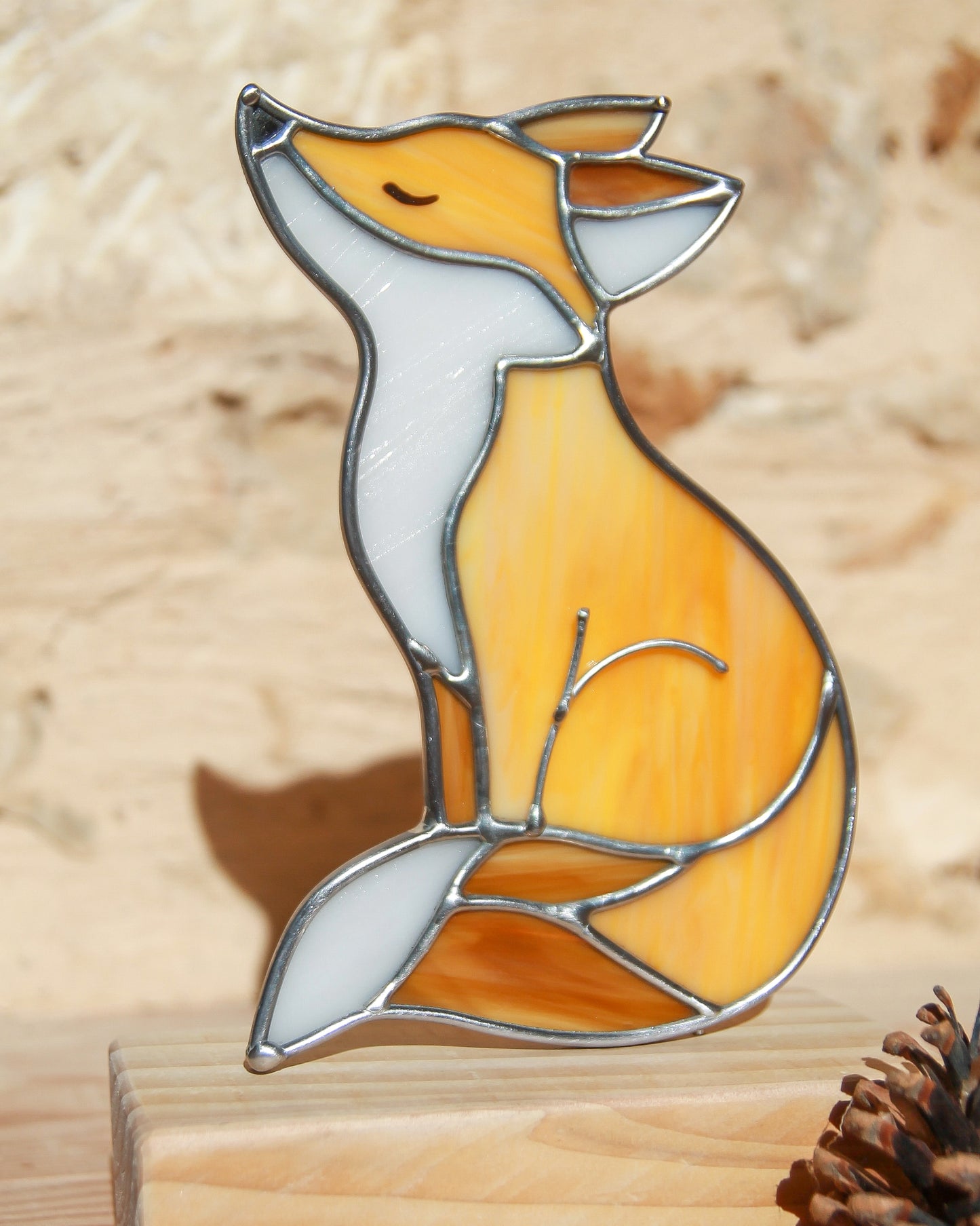 Simone la renarde qui fredonne