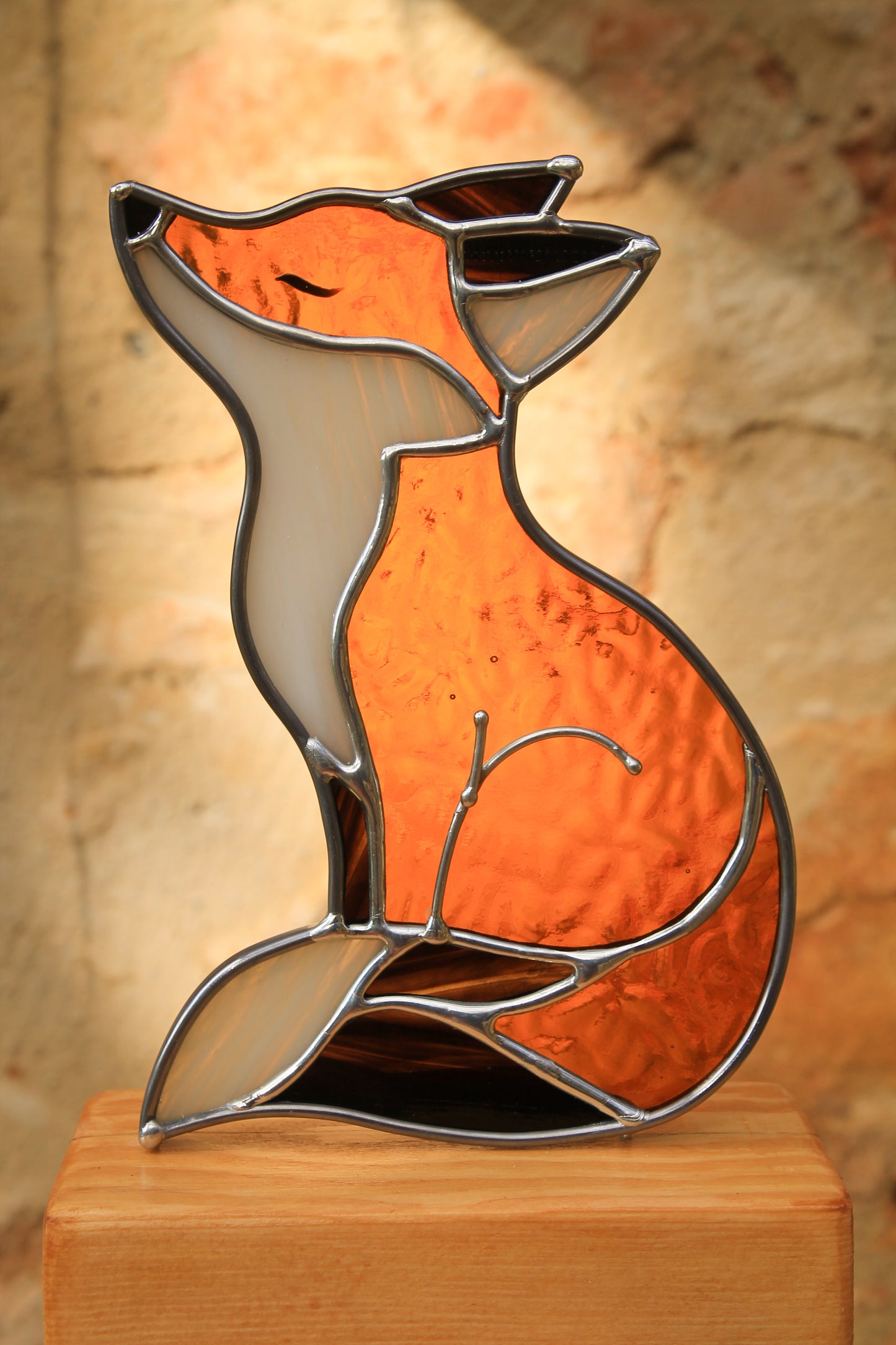 Précommande renard sur socle